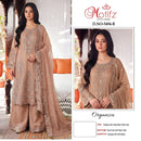 Motifz 5494 Organza Embroidery Khatli Work Premium Pakistani Suit