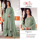 Motifz 5494 Organza Embroidery Khatli Work Premium Pakistani Suit