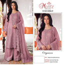 Motifz 5494 Organza Embroidery Khatli Work Premium Pakistani Suit