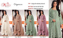 Motifz 5494 Organza Embroidery Khatli Work Premium Pakistani Suit