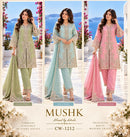Shraddha Designer CW 1212 Viscose Pattern Checks Handwork Khatli Work Premium Suit