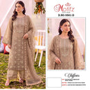 Motifz 5501 Premium Siffon Embroidery Khatli Work Pakistani Suit