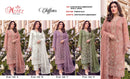 Motifz 5420 Siffon Fabric With Embroidery & Khatli Work Premium Pakistani Suit