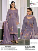 Rinaz R 1878 Premium Salsa Embroidery Beads Work Readymade Pakistani Suit
