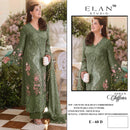 Elan E 60 Crunchy Heavy Embroidered With Appliqué, Pearls & Cutwork Suit