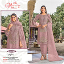 Motifz 5270 Premium Chiffon Embroidery Khatli Work Pakistani Suit