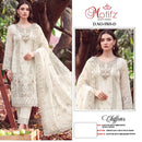 Motifz 5503 Premium Chiffon Embroidery Khatli Work Pakistani Suit