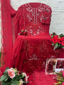 Elan E 63 Premium Chiffon Heavy Embroidered Applique Work Pakistani Suit