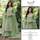 Serine S 660 Lawn Cotton Heavy Embroidered Worked Pakistani Suit