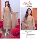 Motifz 5508 Organza Embroidery & Bits Work Readymade Pakistani Suit