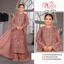 MOTIFZ 5473 Fruit Chiffon Embroidered Khatli Work Pakistani Suit