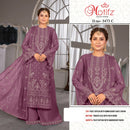 MOTIFZ 5473 Fruit Chiffon Embroidered Khatli Work Pakistani Suit
