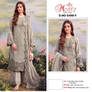 Motifz 5498 Cyatel Siffon With Embroidery Khatli Work Pakistani Suit