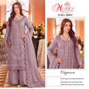 Motifz 5509 Organza Embroidered Khatli Work Pakistani Suit
