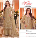 Motifz 5509 Organza Embroidered Khatli Work Pakistani Suit