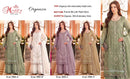 Motifz 5509 Organza Embroidered Khatli Work Pakistani Suit
