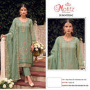 Motifz 5510 Silver Shine Bits Work Pakistani Suit