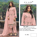 ELAN E 49 Cambric Lawn Cotton Heavy Embroidered Pakistani Suit