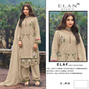 ELAN E 49 Cambric Lawn Cotton Heavy Embroidered Pakistani Suit