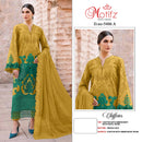 Motifz 5406 Chiffon With Embroidery Khatli Work Pakistani Suit