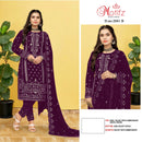Motifz 2041 Velvet 9000 Embroidery & Khatli Work Pakistani Suit