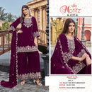 Motifz R 1227 Velvet 9000 Embroidered & Khatli Work Ready Made Pakistani Suit