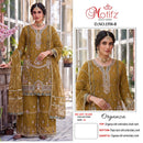 Motifz R 1558 Organza Embroidery & Khatli Work Ready Made Pakistani Suit