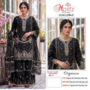 Motifz R 1558 Organza Embroidery & Khatli Work Ready Made Pakistani Suit