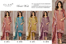Elan Studio E 65 Salsa Heavy Beads Embroidered Pakistani Suit