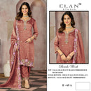 Elan Studio E 65 Salsa Heavy Beads Embroidered Pakistani Suit