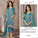 Elan Studio E 65 Salsa Heavy Beads Embroidered Pakistani Suit