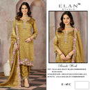 Elan Studio E 65 Salsa Heavy Beads Embroidered Pakistani Suit