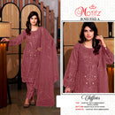 Motifz 5162 Chiffon Embroidery & Khatli Work Ready Made Pakistani Suit