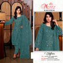 Motifz 5162 Chiffon Embroidery & Khatli Work Ready Made Pakistani Suit
