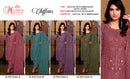 Motifz 5162 Chiffon Embroidery & Khatli Work Ready Made Pakistani Suit