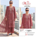 Motifz R 1552 Chiffon Embroidery & Khatli Work Ready Made Pakistani Suit