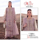 Motifz 5516 Chiffon Suit With Embroidery & Khatli Worked Pakistani Suits
