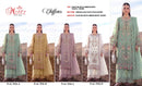Motifz 5516 Chiffon Suit With Embroidery & Khatli Worked Pakistani Suits