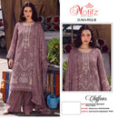 Motifz 5512 Chiffon With Embroidery & Khatli Work Pakistani Suit