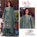 Motifz 5512 Chiffon With Embroidery & Khatli Work Pakistani Suit