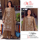 Motifz 5512 Chiffon With Embroidery & Khatli Work Pakistani Suit
