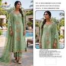 Maryams M 956 NC Moss Embroidery With Beads Work Pakistani Suit