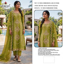 Maryams M 956 NC Moss Embroidery With Beads Work Pakistani Suit