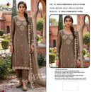 Maryams M 955 NC Moss Embroidery With Beads Work Pakistani Suit