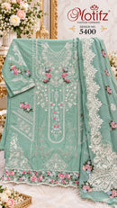 Motifz 5400 Ombre Pure Cambric Cotton Embroidered Suit Designer Pakistani Cotton Suit