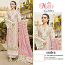 Motifz 5400 Ombre Pure Cambric Cotton Embroidered Suit Designer Pakistani Cotton Suit