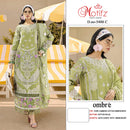 Motifz 5400 Ombre Pure Cambric Cotton Embroidered Suit Designer Pakistani Cotton Suit
