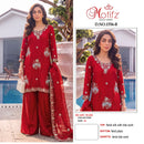 Motifz R 1556 Fendi With Embroidery Bits Work & Ribbon Pakistani Party Wear Suit