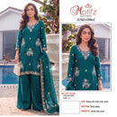Motifz R 1556 Fendi With Embroidery Bits Work & Ribbon Pakistani Party Wear Suit