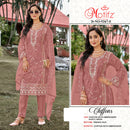 Motifz 5267 Siffon With Embroidery Khatli Work